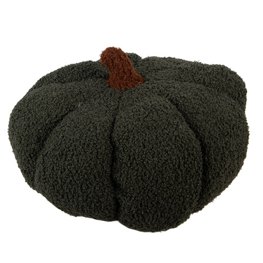 Dovleac Halloween decorativ poliester verde inchis maro Ø 30x18 cm