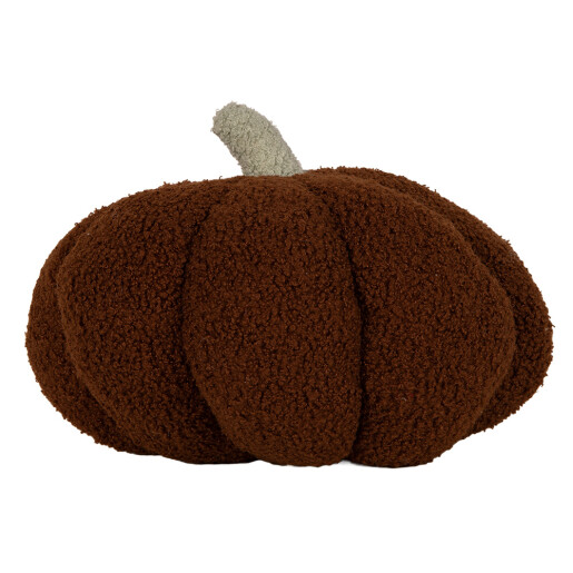 Dovleac Halloween decorativ poliester maro bej Ø 30x18 cm