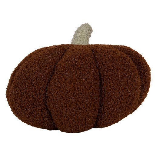 Dovleac Halloween decorativ poliester maro bej Ø 30x18 cm