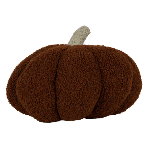 Dovleac Halloween decorativ poliester maro bej Ø 20x14 cm