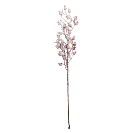 Crenguta Craciun artificiala rosie 10x5x60 cm