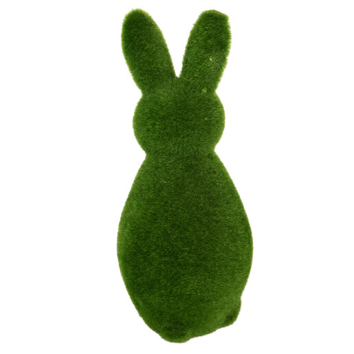 Figurina Iepuras Paste efect iarba verde  Ø 10x25 cm
