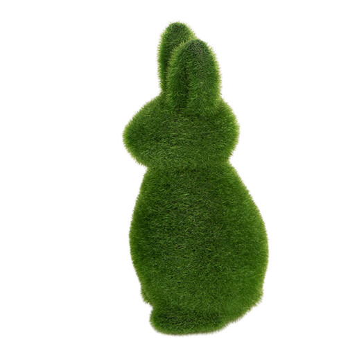 Figurina Iepuras Paste efect iarba verde  Ø 9x21 cm