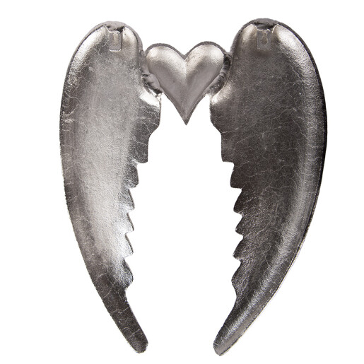 Aripi Inger aluminiu argintiu 38x3x46 cm