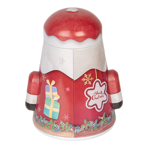 Cutie Craciun metal multicolor 12x10x15 cm