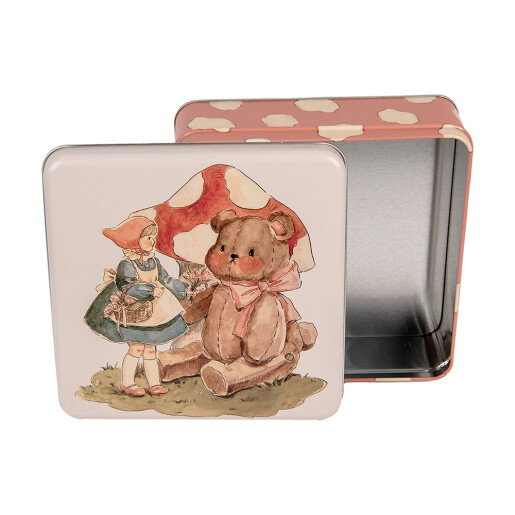 Cutie metal multicolor 17x17x6 cm