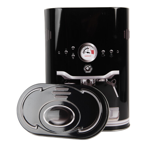 Cutie depozitare cafea metal multicolor 14x8x19 cm