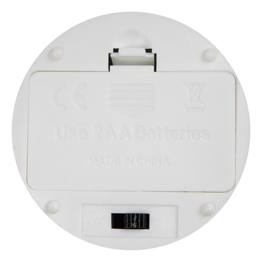 Lumanare ceara maro cu led Ø 8x13 cm