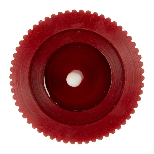 Lumanare ceara rosie cu led  Ø 8x13 cm