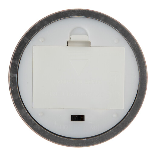 Candela led plastic maro Ø 8x10 cm
