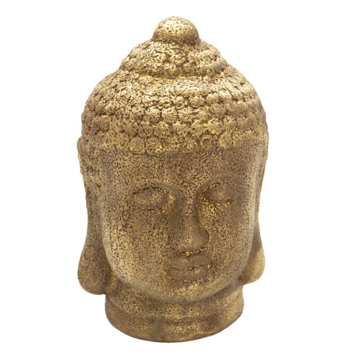 Figurina ceramica aurie Buddha 14x14x23 cm