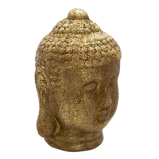 Figurina ceramica aurie Buddha 14x14x23 cm