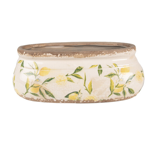 Set 2 ghivece flori ceramica Lamai 23x10x9 cm