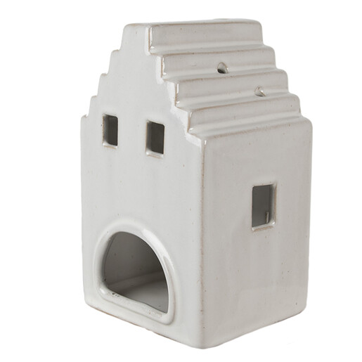 Candela Casuta portelan bej 10x9x17 cm