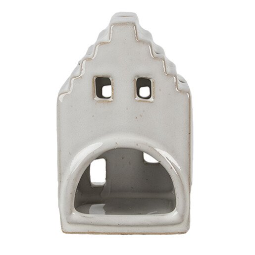 Candela Casuta portelan bej 7x6x11 cm