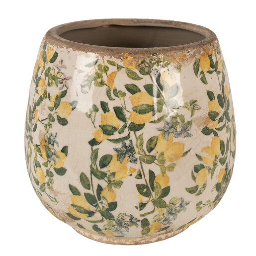 Ghiveci flori ceramica multicolora Lamai 18x17 cm