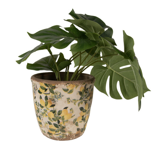 Ghiveci flori ceramica multicolora Lamai 14x13 cm