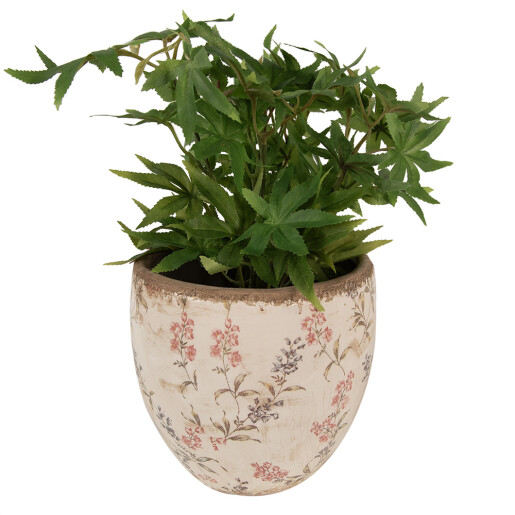 Ghiveci flori ceramica multicolora Ø 18x17 cm