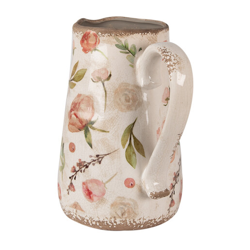 Carafa decorativa ceramica multicolora Rose 21x15x23 cm