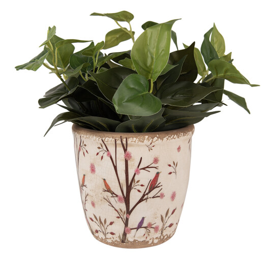 Ghiveci flori ceramica multicolora Forest 16x16 cm