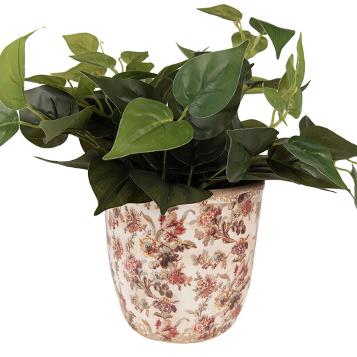 Ghiveci flori ceramica multicolora Autumn 16x16 cm