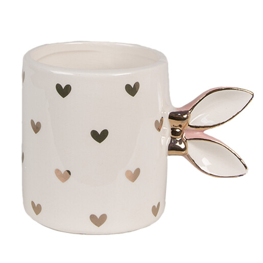 Cana ceramica Iepuras 13x9x9 cm, 300 ml