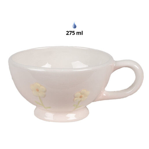Set ceainic si ceasca ceramica 18x12x13 cm, 15x11x7 cm,  500 ml, 275 ml