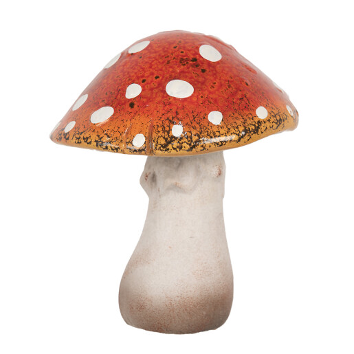 Ciupercuta decorative ceramica multicolora 18x17x21 cm