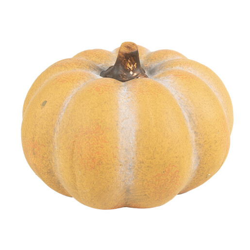 Dovleac decorativ ceramica galbena 15x10 cm