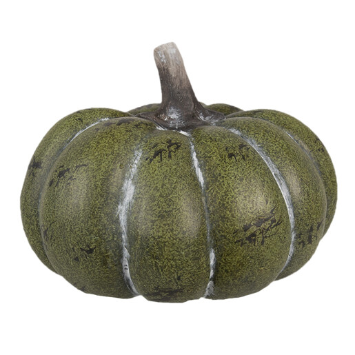 Dovleac decorativ ceramica verde 14x10 cm