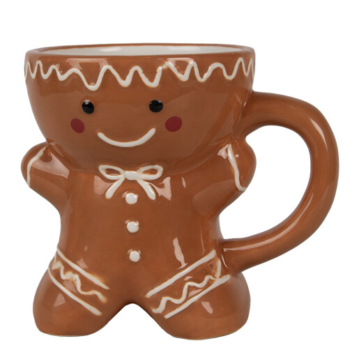 Cana Turta Dulce ceramica multicolora 13x9x11 cm / 325 ml