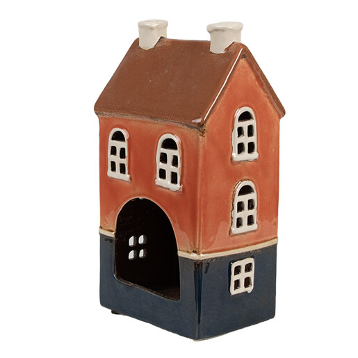 Candela Casuta ceramica multicolora 12x9x22 cm