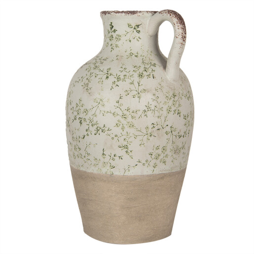 Carafa decorativa ceramica verde bej 30x50 cm
