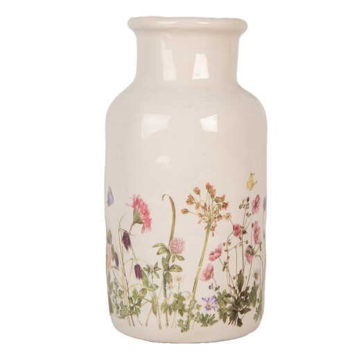 Vaza flori ceramica multicolora Ø 14x26 cm