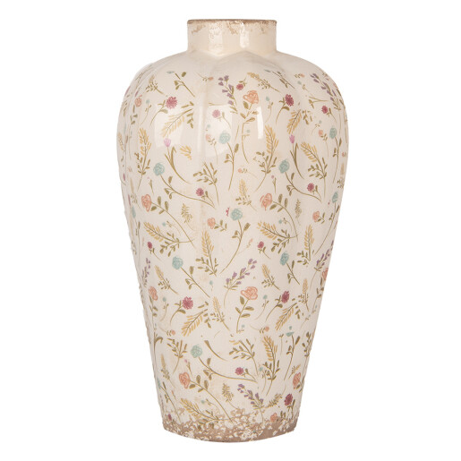 Vaza flori ceramica multicolora 24x40 cm