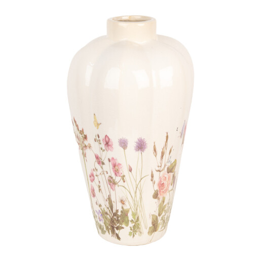 Vaza flori ceramica multicolora Summer 24x40 cm
