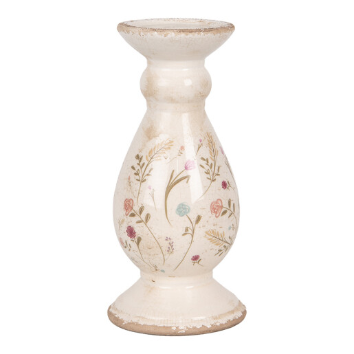 Sfesnic lumanare ceramica multicolora Ø 12x26 cm