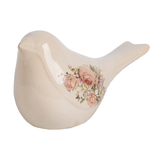 Figurina Pasare ceramica multicolora 22x9x12 cm