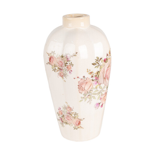 Vaza flori ceramica multicolora PKI 17x30 cm