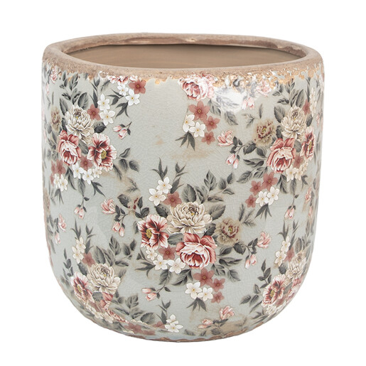 Ghiveci flori ceramica multicolora Garden Ø 19x18 cm
