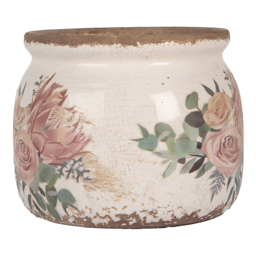 Ghiveci flori ceramica Ø 12x10 cm