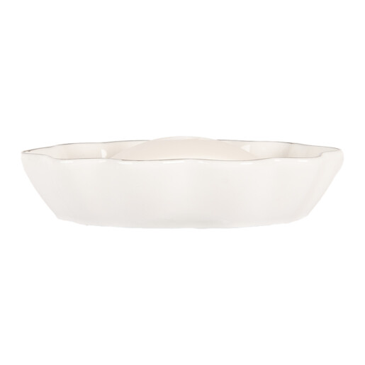 Savoniera ceramica alba 15x10x3 cm