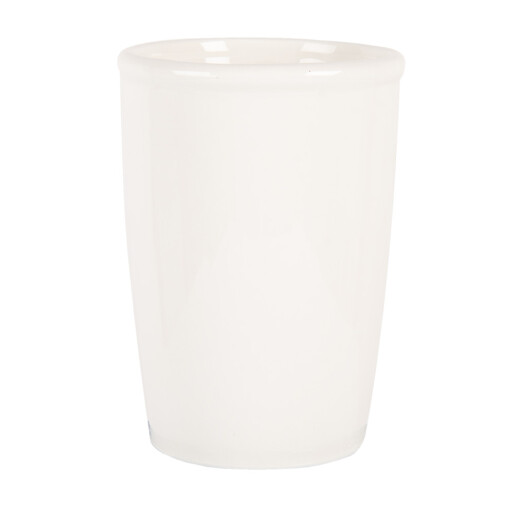 Suport periute dinti ceramica alba 8x12 cm