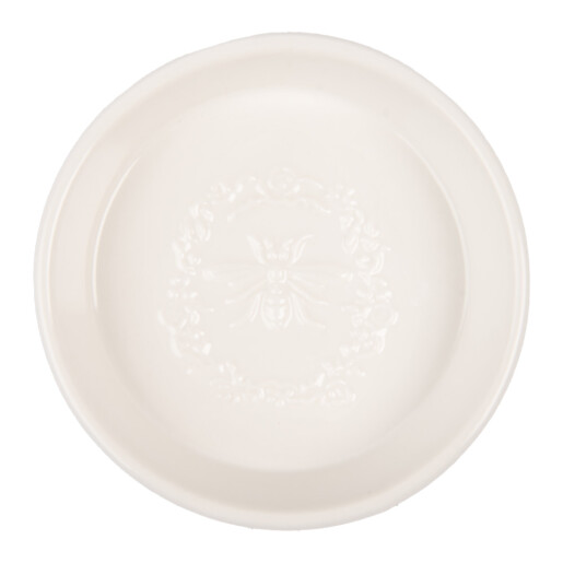 Savoniera ceramica alba 13x3 cm