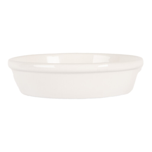 Savoniera ceramica alba 13x3 cm