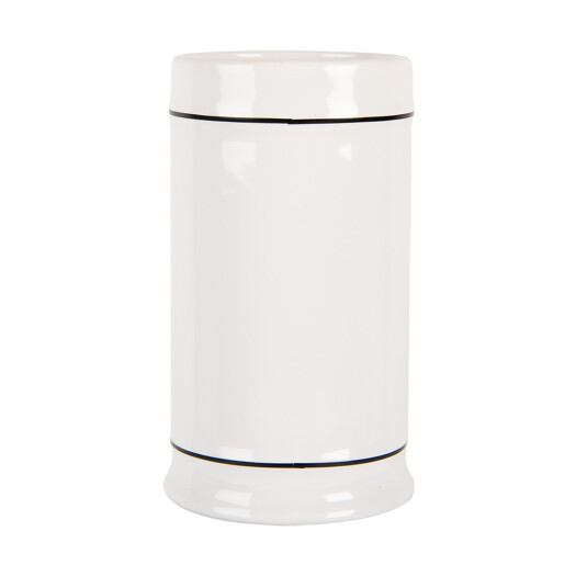 Suport periute dinti ceramica alba neagra 8x13 cm
