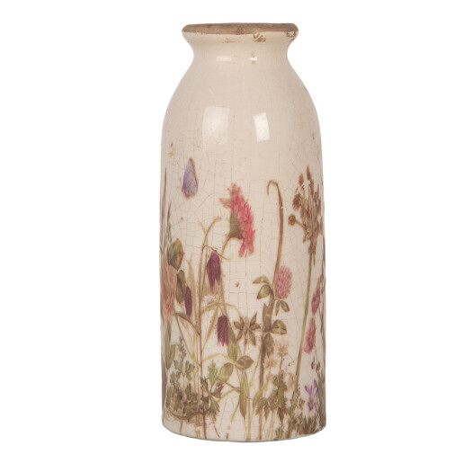 Vaza flori ceramica multicolora Summer Ø 8x20 cm