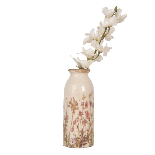 Vaza flori ceramica multicolora Summer Ø 8x20 cm