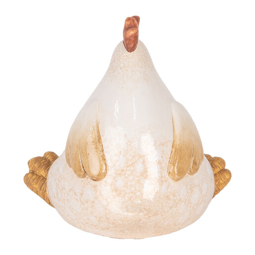 Figurina Gaina ceramica multicolora 18x14x17 cm