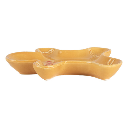 Platou ceramica multicolora Turta Dulce 16x14x2 cm